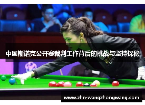 中国斯诺克公开赛裁判工作背后的挑战与坚持探秘